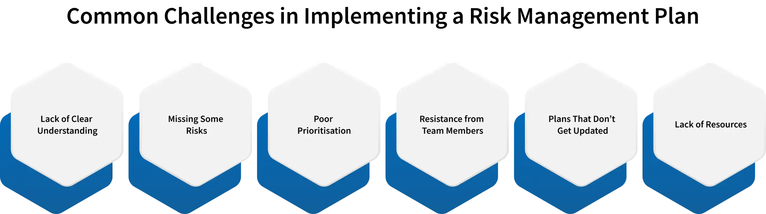 common challenges in implementing a risk management plan
