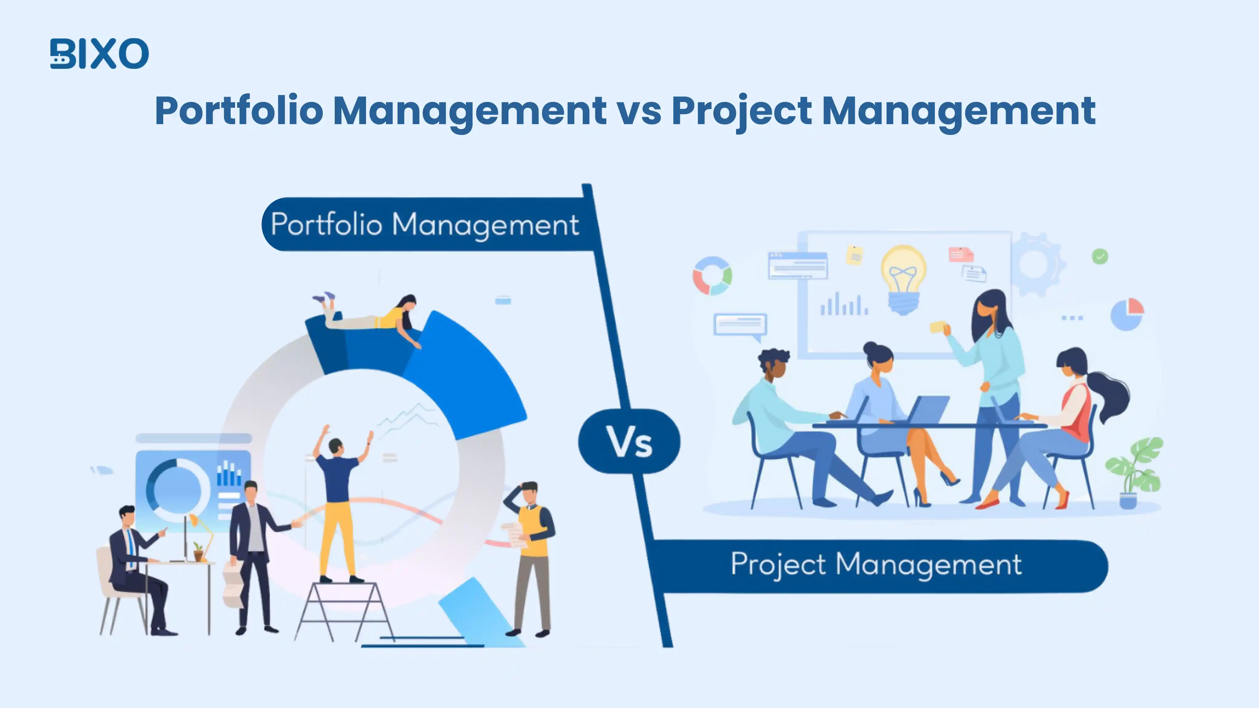 portfolio management vs project management feature image